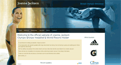 Desktop Screenshot of joannejackson.com